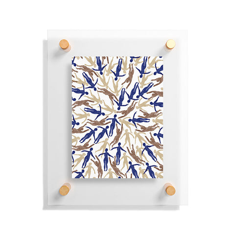 Marta Barragan Camarasa Tide of people Floating Acrylic Print