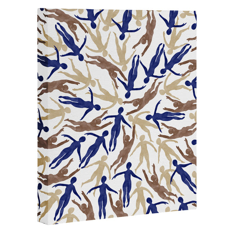 Marta Barragan Camarasa Tide of people Art Canvas