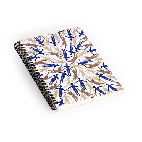 Marta Barragan Camarasa Tide of people Spiral Notebook