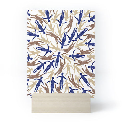 Marta Barragan Camarasa Tide of people Mini Art Print