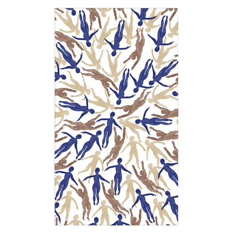 Marta Barragan Camarasa Tide of people Tablecloth