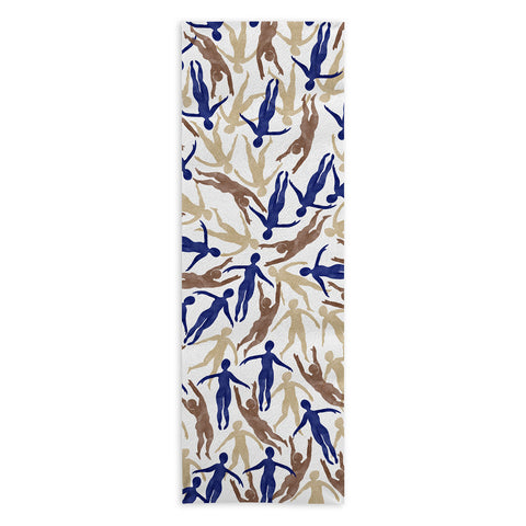 Marta Barragan Camarasa Tide of people Yoga Towel