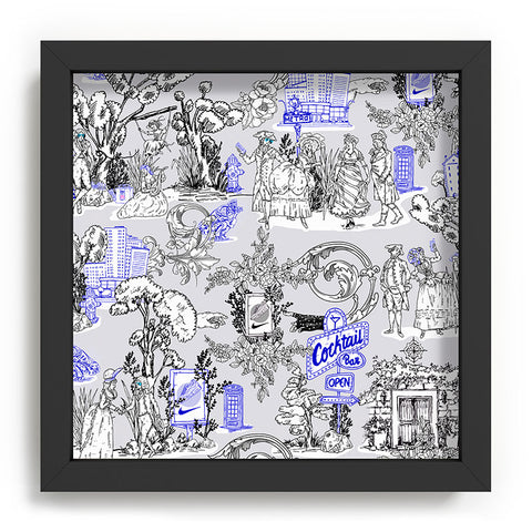 Marta Barragan Camarasa Toile de Jouy Between eras 02 Recessed Framing Square