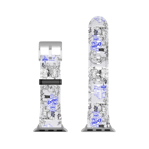 Marta Barragan Camarasa Toile de Jouy Between eras 02 Apple Watch Band