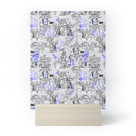 Marta Barragan Camarasa Toile de Jouy Between eras 02 Mini Art Print