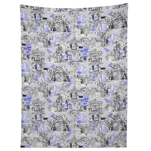 Marta Barragan Camarasa Toile de Jouy Between eras 02 Tapestry