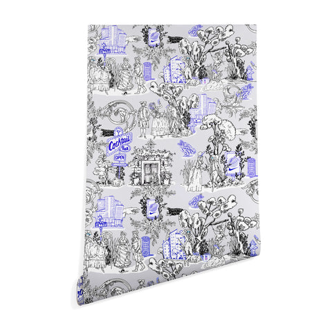 Marta Barragan Camarasa Toile de Jouy Between eras 02 Wallpaper