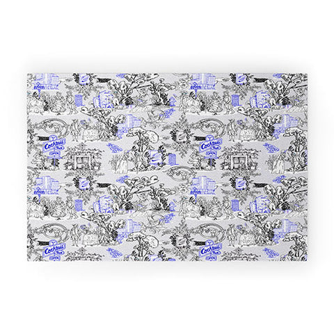 Marta Barragan Camarasa Toile de Jouy Between eras 02 Welcome Mat