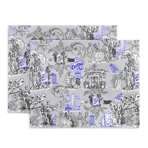 Marta Barragan Camarasa Toile de Jouy Between eras 02 Placemat