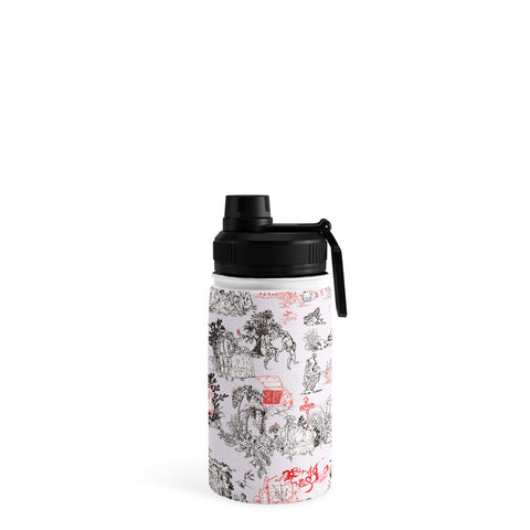 Marta Barragan Camarasa Toile de Jouy Between eras Water Bottle