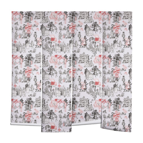 Marta Barragan Camarasa Toile de Jouy Between eras Wall Mural