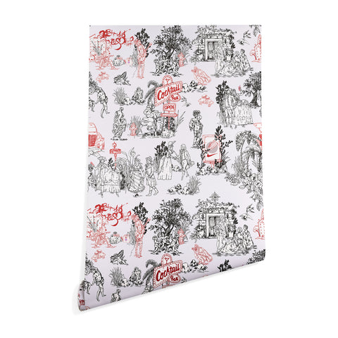 Marta Barragan Camarasa Toile de Jouy Between eras Wallpaper