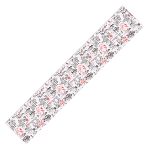 Marta Barragan Camarasa Toile de Jouy Between eras Table Runner