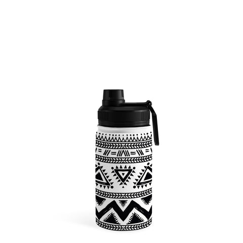 Marta Barragan Camarasa Tribal black and white Water Bottle