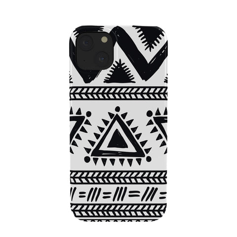 Marta Barragan Camarasa Tribal black and white Phone Case