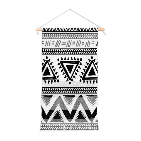 Marta Barragan Camarasa Tribal black and white Wall Hanging Portrait