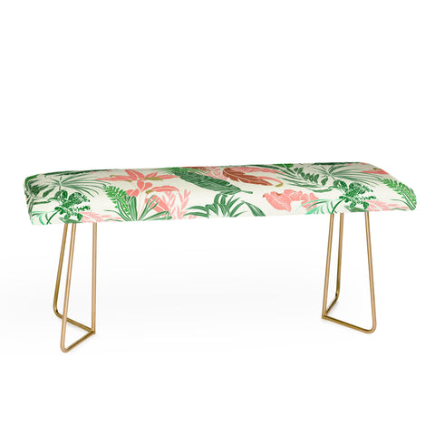 Marta Barragan Camarasa Tropic palm pastel Bench