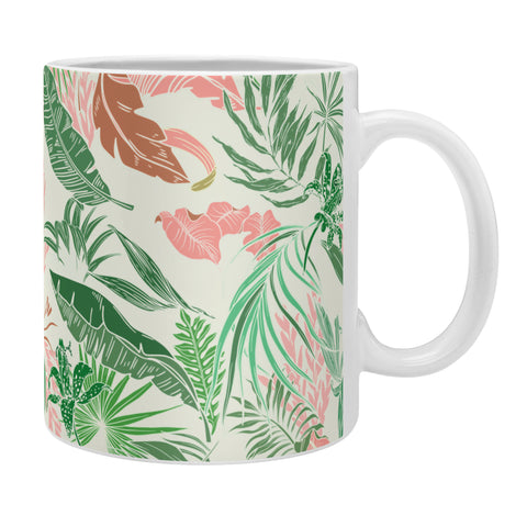 Marta Barragan Camarasa Tropic palm pastel Coffee Mug