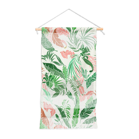 Marta Barragan Camarasa Tropic palm pastel Wall Hanging Portrait