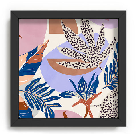 Marta Barragan Camarasa Tropical and geometric shapes Recessed Framing Square