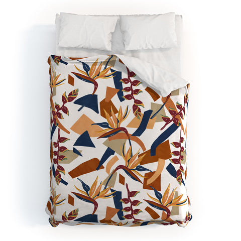 Marta Barragan Camarasa Tropical autumn 022 Duvet Cover