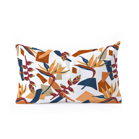 Marta Barragan Camarasa Tropical autumn 022 Oblong Throw Pillow