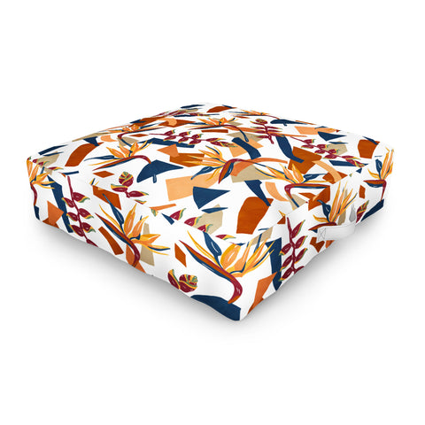 Marta Barragan Camarasa Tropical autumn 022 Outdoor Floor Cushion
