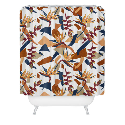 Marta Barragan Camarasa Tropical autumn 022 Shower Curtain