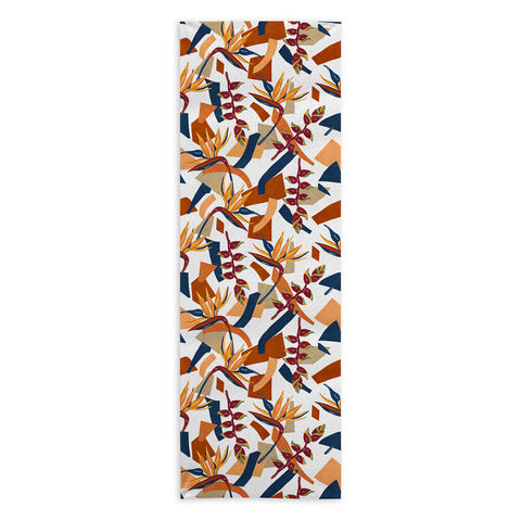 Marta Barragan Camarasa Tropical autumn 022 Yoga Towel