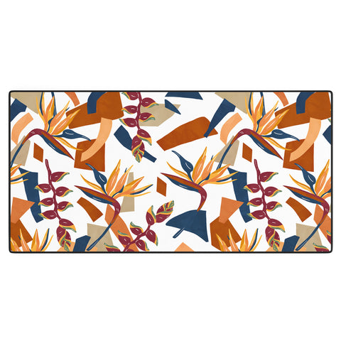 Marta Barragan Camarasa Tropical autumn 022 Desk Mat