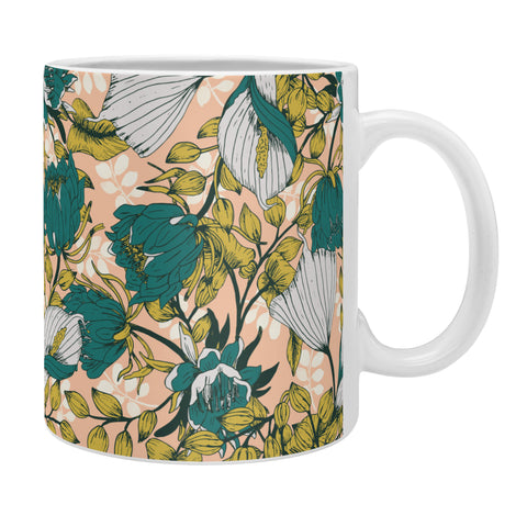 Marta Barragan Camarasa Tropical autumnal bloom Coffee Mug
