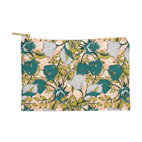 Marta Barragan Camarasa Tropical autumnal bloom Pouch