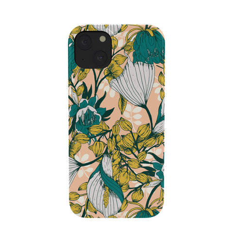Marta Barragan Camarasa Tropical autumnal bloom Phone Case