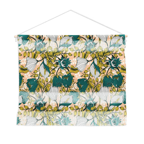 Marta Barragan Camarasa Tropical autumnal bloom Wall Hanging Landscape