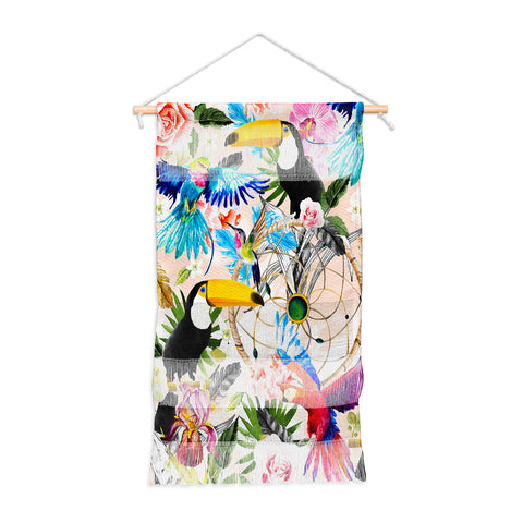 Marta Barragan Camarasa Tropical Boho Wall Hanging Portrait