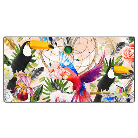 Marta Barragan Camarasa Tropical Boho Desk Mat