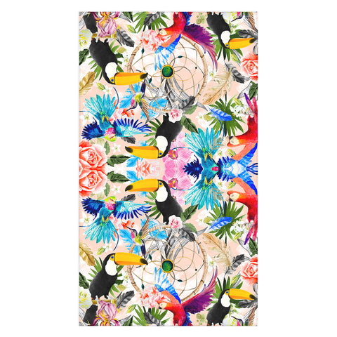Marta Barragan Camarasa Tropical Boho Tablecloth