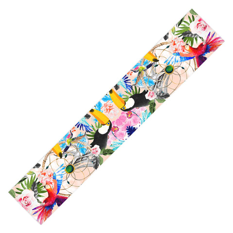 Marta Barragan Camarasa Tropical Boho Table Runner