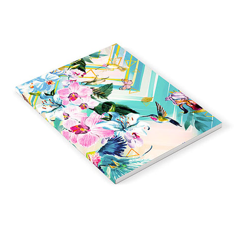 Marta Barragan Camarasa Tropical Flowery Fractal Notebook