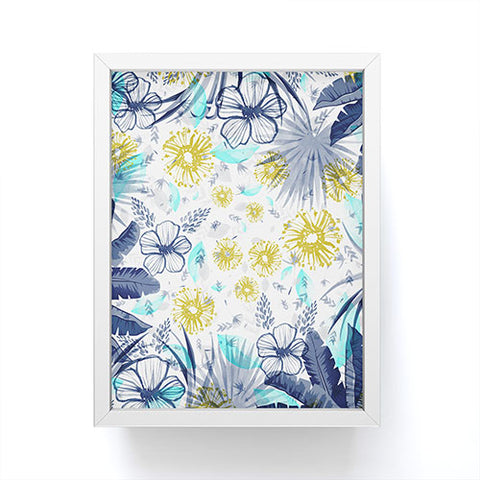 Marta Barragan Camarasa tropical forest Framed Mini Art Print