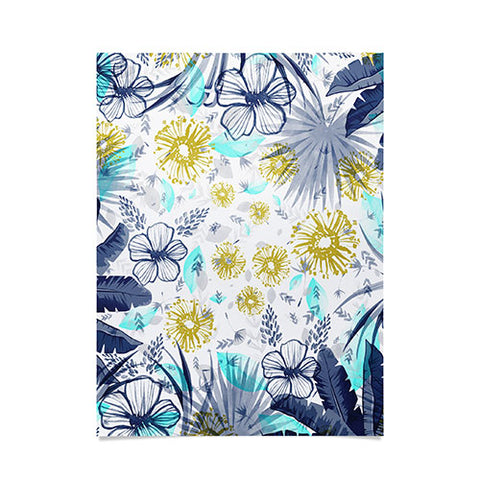 Marta Barragan Camarasa tropical forest Poster