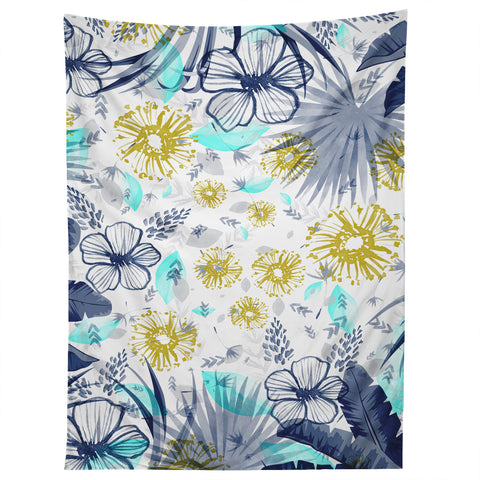 Marta Barragan Camarasa tropical forest Tapestry