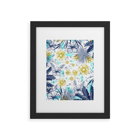 Marta Barragan Camarasa tropical forest Framed Art Print