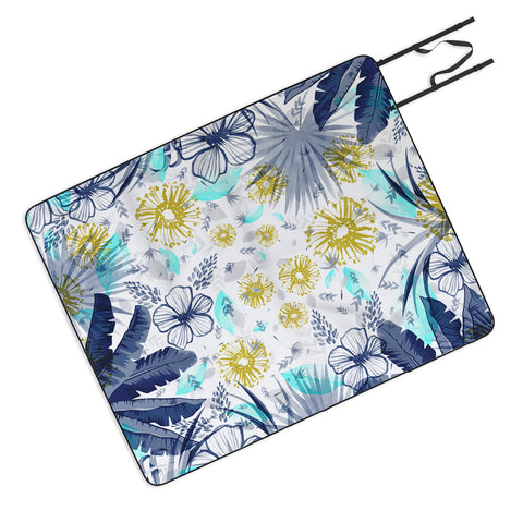 Marta Barragan Camarasa tropical forest Picnic Blanket