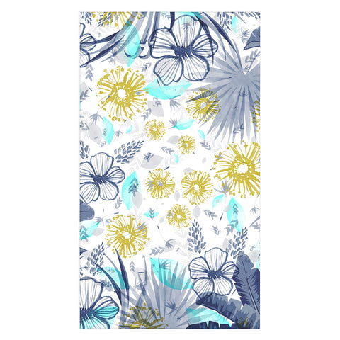 Marta Barragan Camarasa tropical forest Tablecloth