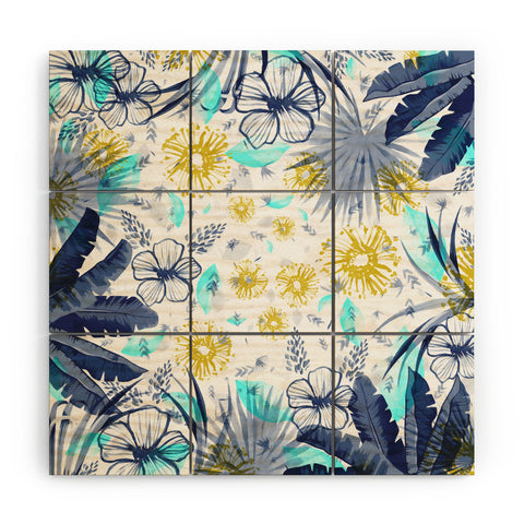 Marta Barragan Camarasa tropical forest Wood Wall Mural