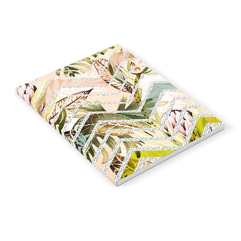 Marta Barragan Camarasa Tropical geometric pattern Notebook