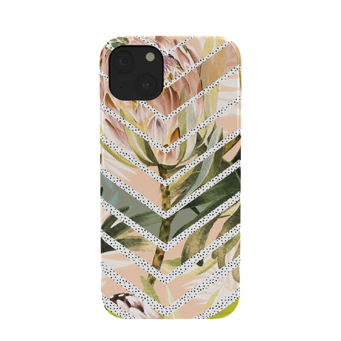 Marta Barragan Camarasa Tropical geometric pattern Phone Case