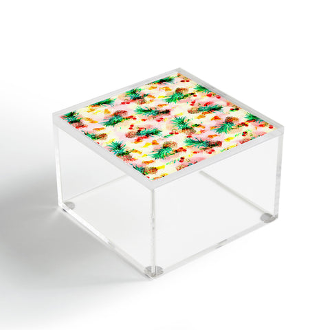 Marta Barragan Camarasa Tropical glitch Acrylic Box
