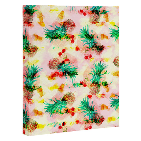 Marta Barragan Camarasa Tropical glitch Art Canvas